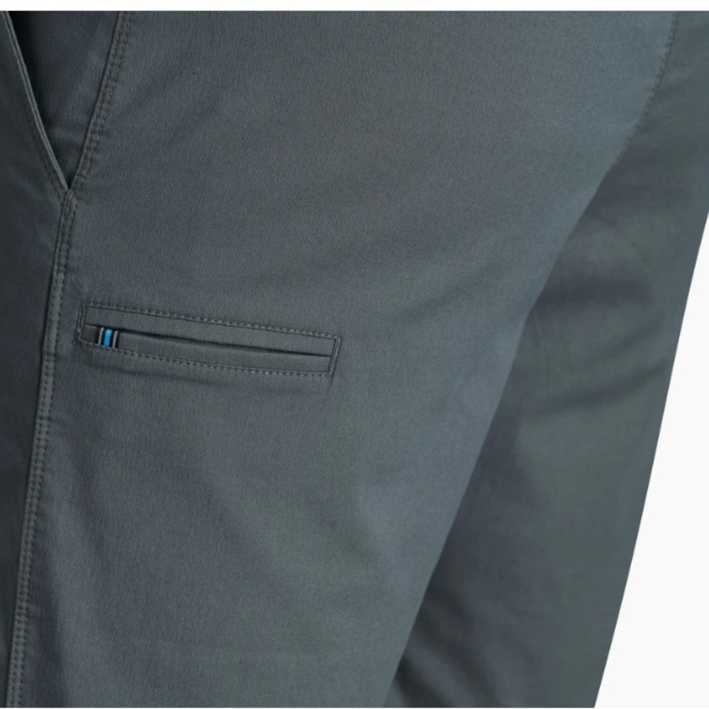 Kuhl Men's Resistor Lite Chino Short 32 Charcoal Blue Casual Stretch Classic - Picture 4 of 16